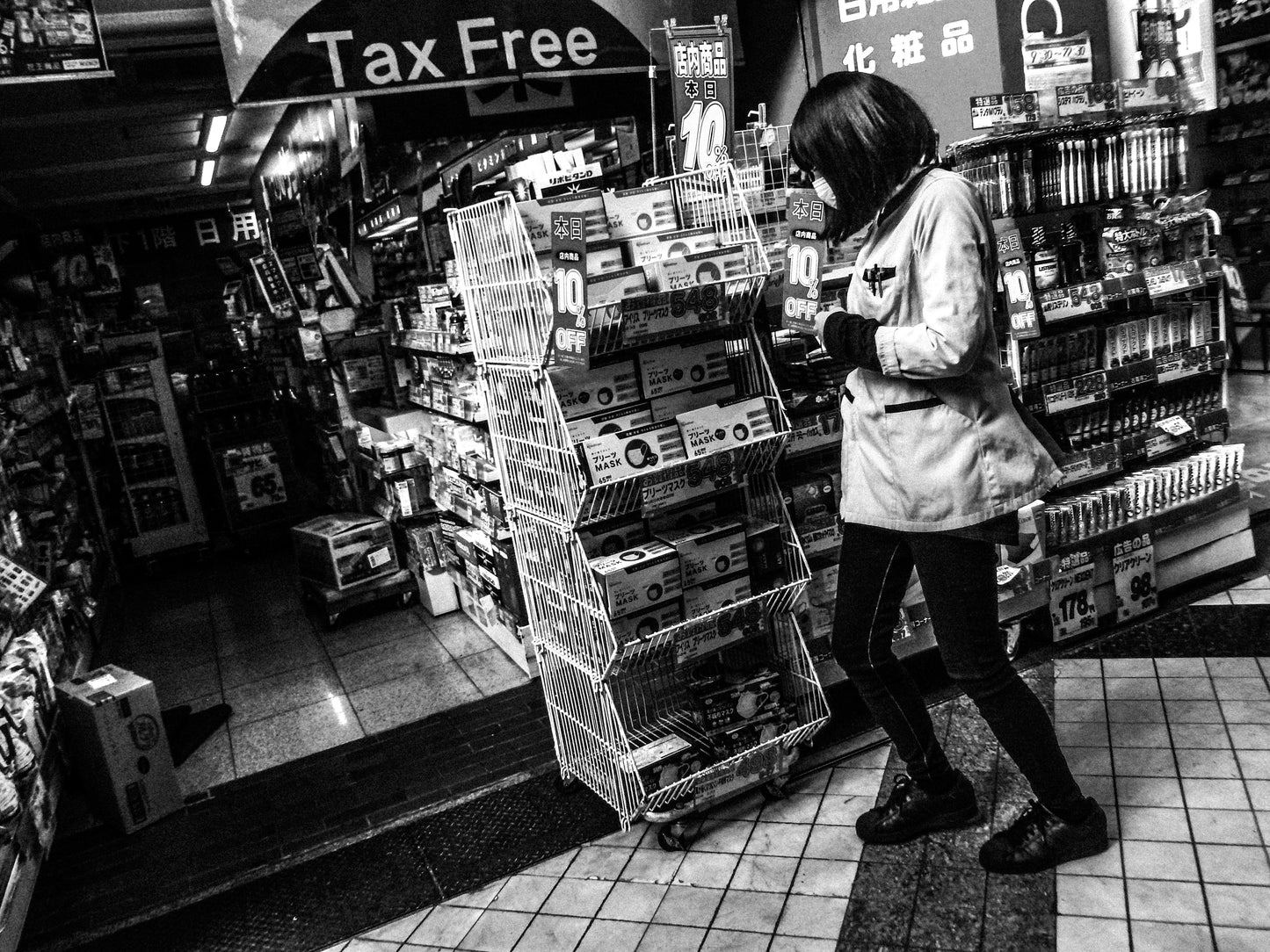 東京スナップTシャツ "Morning Tasks"